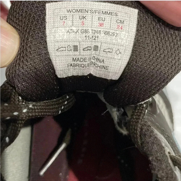 THE NORTH FACE GORE-TEX Hiking Shoes Heel Cradle Pro Size 7 Brown Tan Blue - Picture 2 of 10